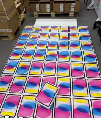 iPad 10 colorful supply prepared for dispatch